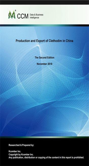 Production and Export of Clethodim in China